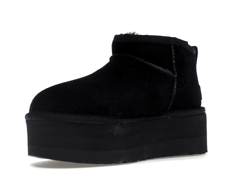 UGG Classic Ultra Mini Platform Boot Black (Women's)