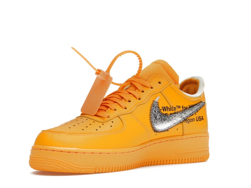 Nike Air Force 1 Low Off-White ICA University Gold