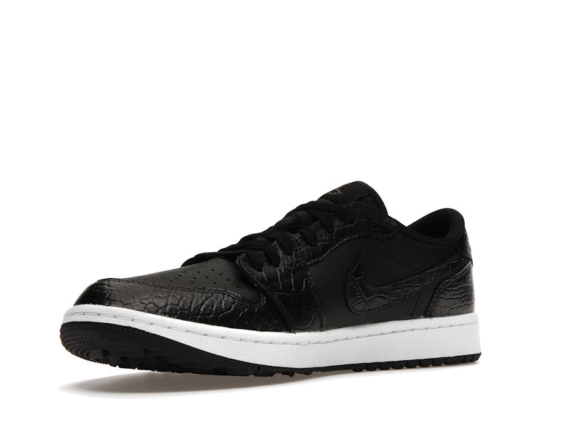 Jordan 1 Retro Low Golf Black Croc