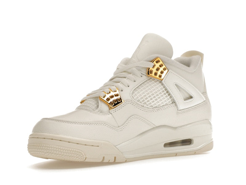 Jordan 4 Retro Metallic Gold (Women's)