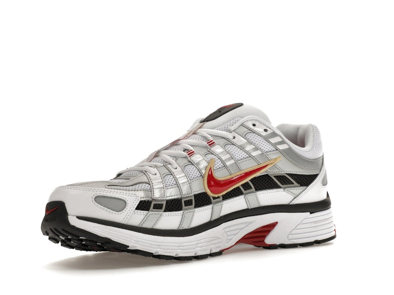 Nike P-6000 Platinum Varsity Red