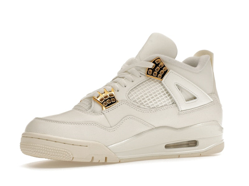 Jordan 4 Retro Metallic Gold (Women's)