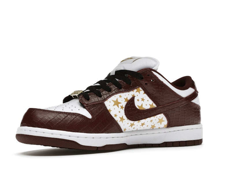 Nike SB Dunk Low Supreme Stars Barkroot Brown (2021)