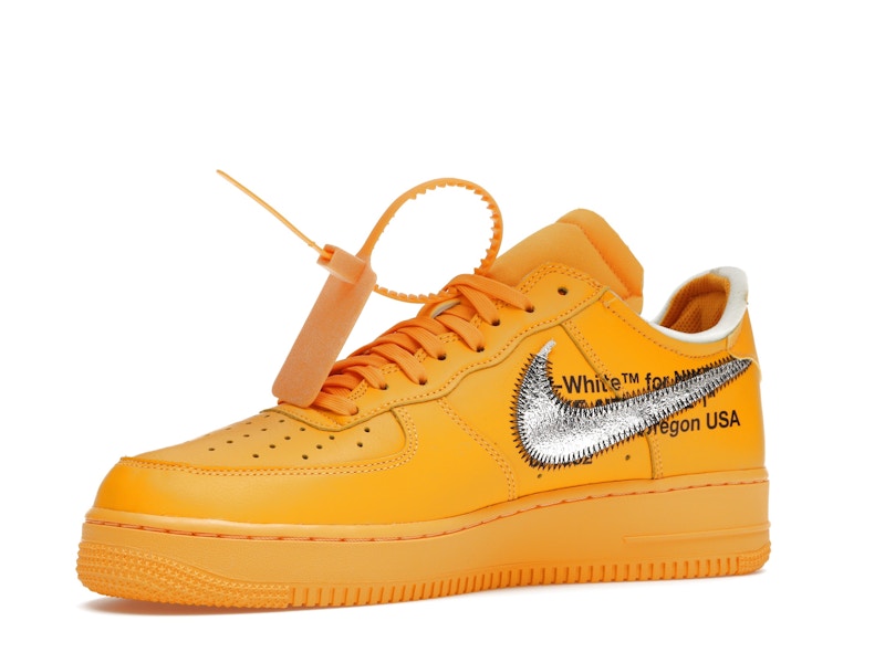 Nike Air Force 1 Low Off-White ICA University Gold