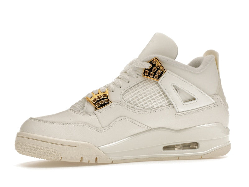 Jordan 4 Retro Metallic Gold (Women's)