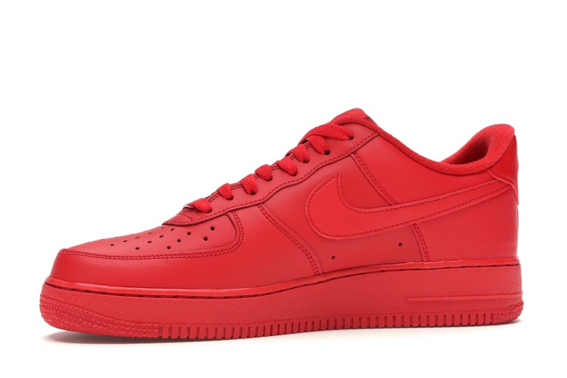 Nike Air Force 1 Low Triple Red