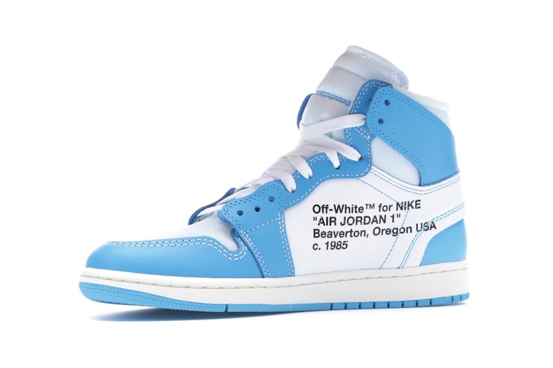 Jordan 1 Retro High Off-White University Blue