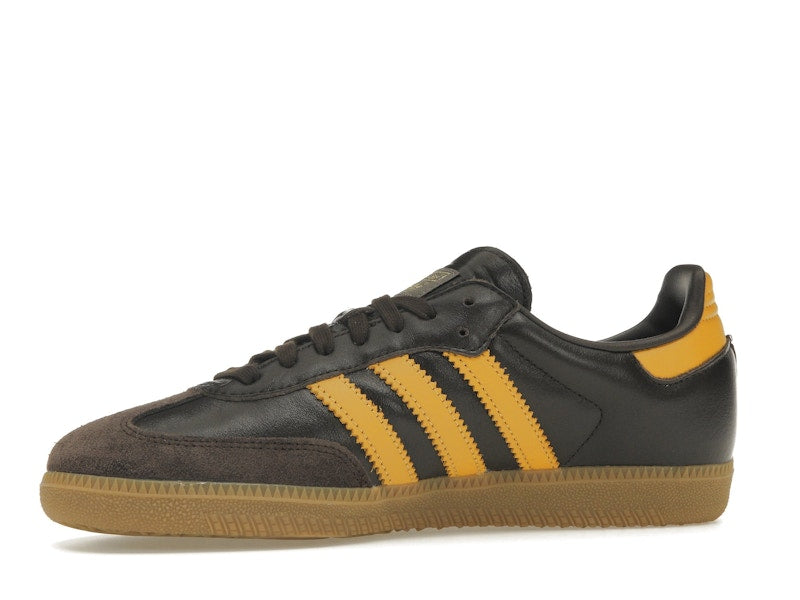 adidas Samba OG Dark Brown Preloved Yellow