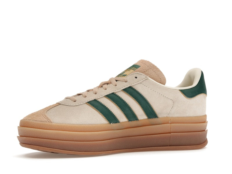 adidas Gazelle Bold Magic Beige Collegiate Green (Women's)