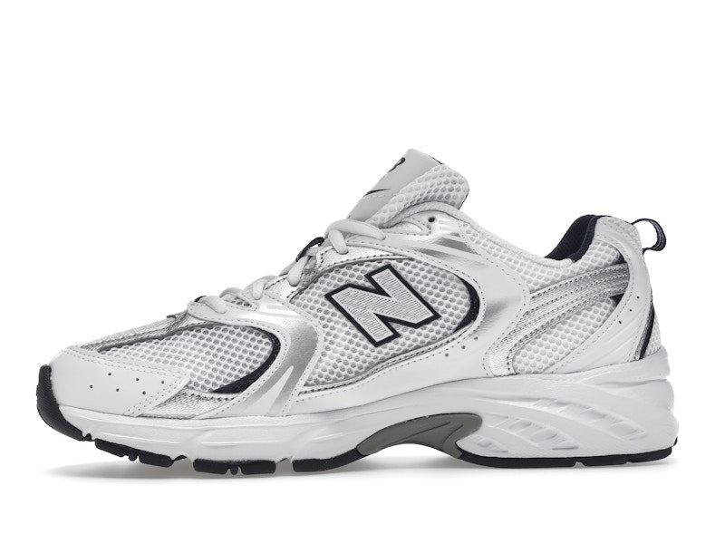 New Balance 530 White Silver Navy