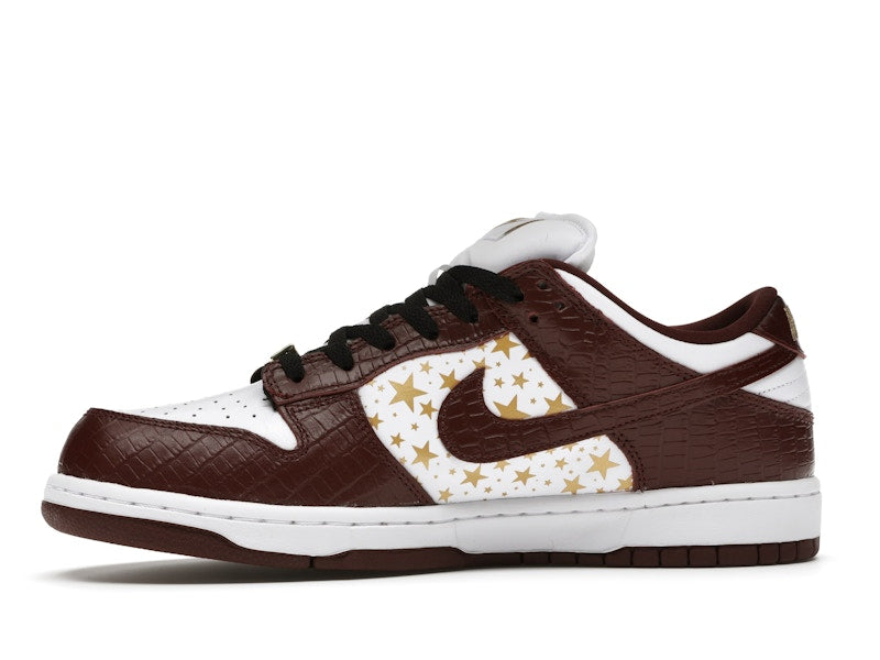 Nike SB Dunk Low Supreme Stars Barkroot Brown (2021)