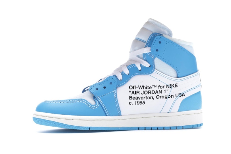 Jordan 1 Retro High Off-White University Blue