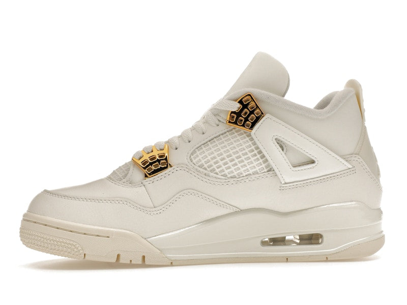 Jordan 4 Retro Metallic Gold (Women's)