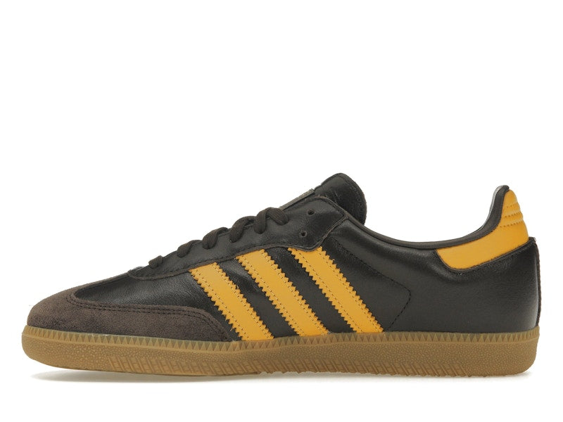 adidas Samba OG Dark Brown Preloved Yellow