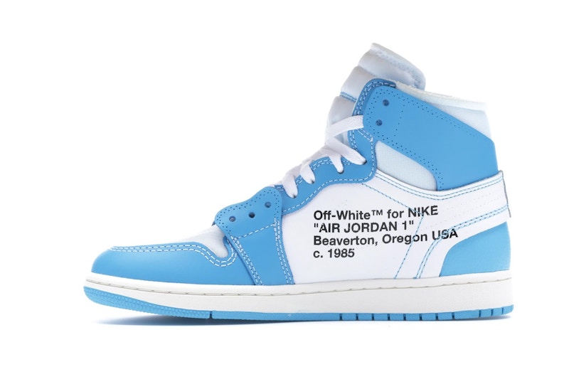 Jordan 1 Retro High Off-White University Blue