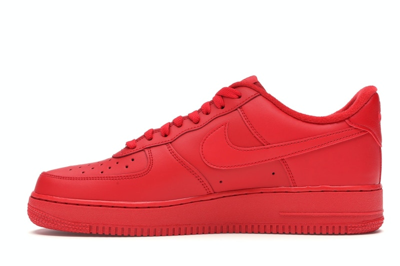 Nike Air Force 1 Low Triple Red