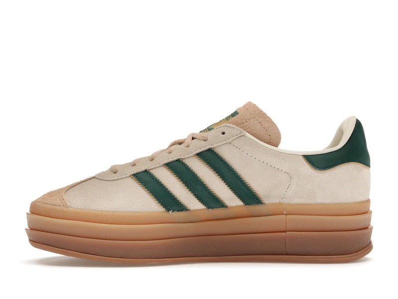 adidas Gazelle Bold Magic Beige Collegiate Green (Women's)