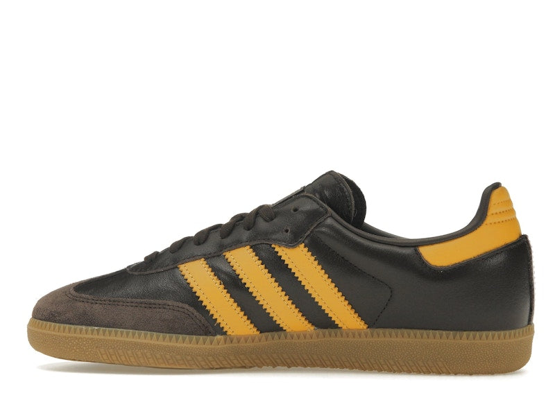 adidas Samba OG Dark Brown Preloved Yellow