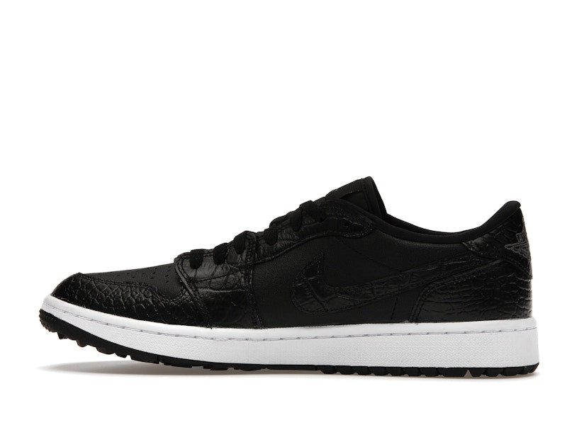 Jordan 1 Retro Low Golf Black Croc