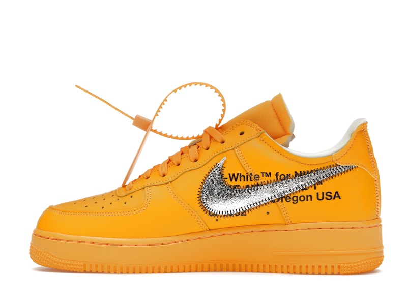 Nike Air Force 1 Low Off-White ICA University Gold