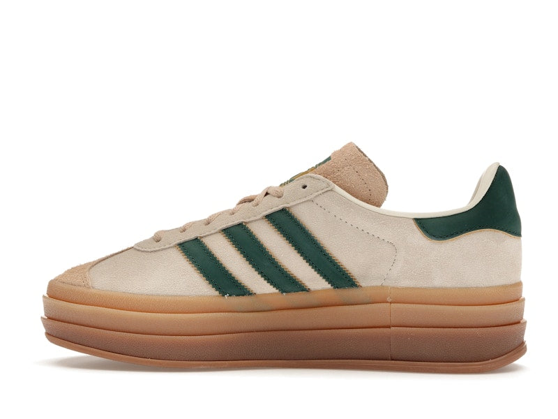 adidas Gazelle Bold Magic Beige Collegiate Green (Women's)