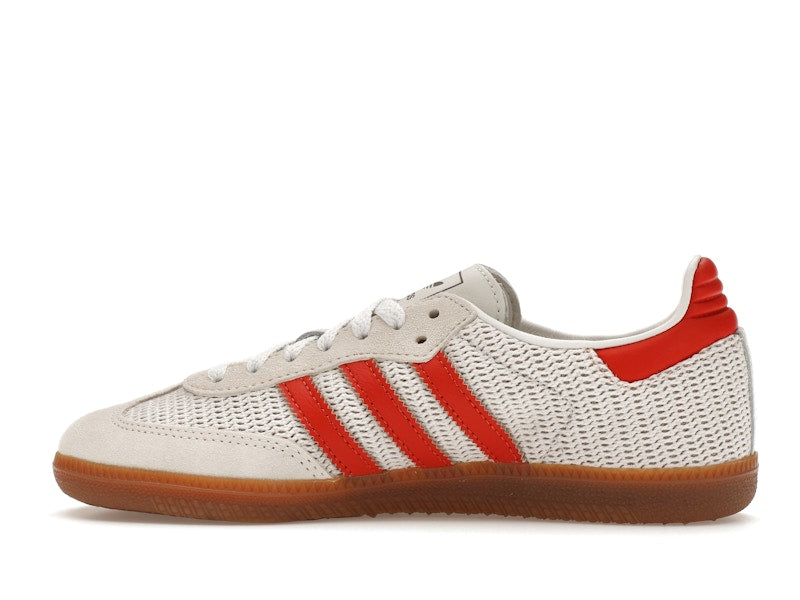 adidas Samba OG Crystal White Preloved Red