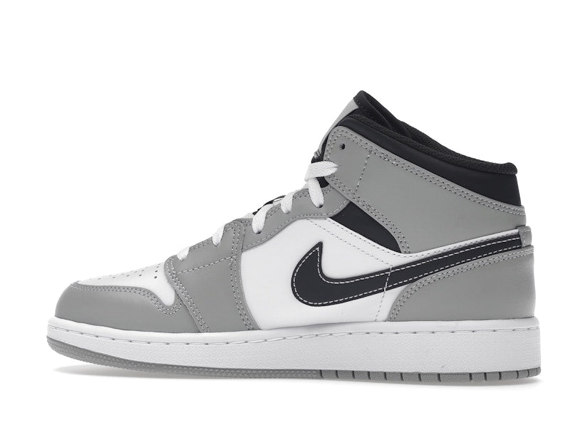 Jordan 1 Mid Light Smoke Grey (GS)