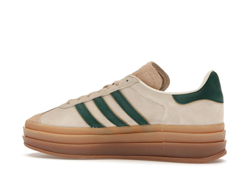 adidas Gazelle Bold Magic Beige Collegiate Green (Women's)