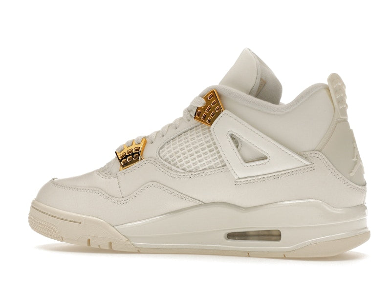 Jordan 4 Retro Metallic Gold (Women's)