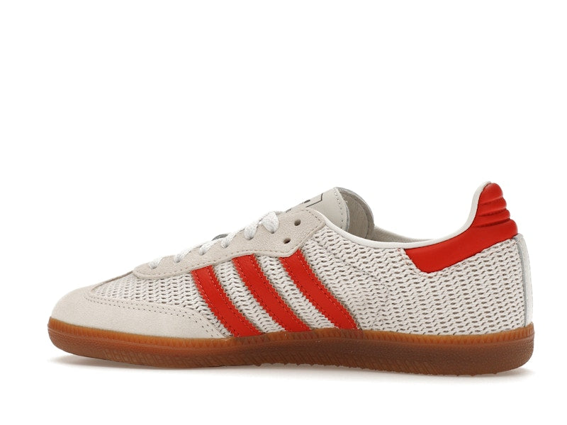 adidas Samba OG Crystal White Preloved Red