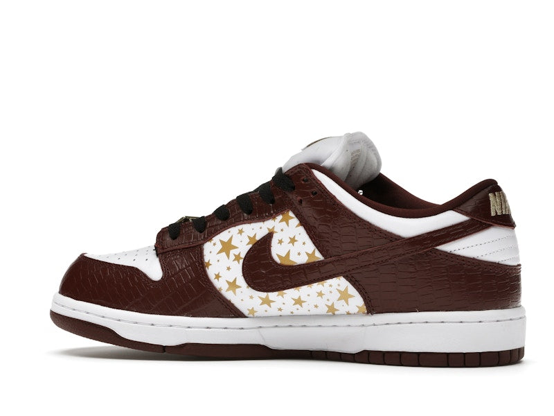 Nike SB Dunk Low Supreme Stars Barkroot Brown (2021)