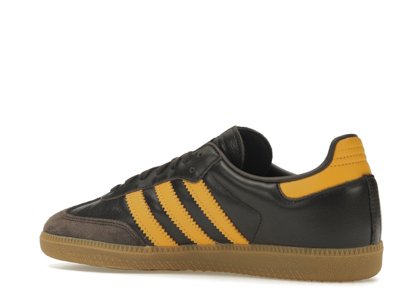 adidas Samba OG Dark Brown Preloved Yellow