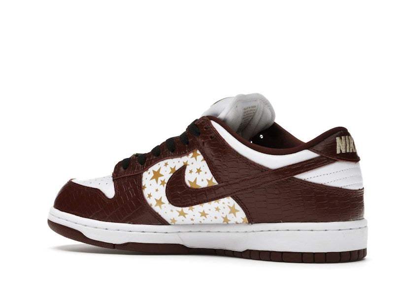 Nike SB Dunk Low Supreme Stars Barkroot Brown (2021)