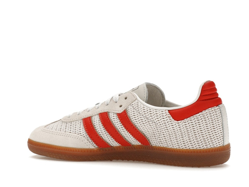 adidas Samba OG Crystal White Preloved Red