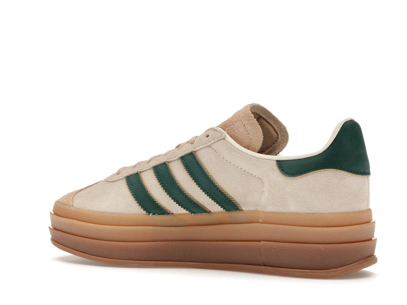 adidas Gazelle Bold Magic Beige Collegiate Green (Women's)