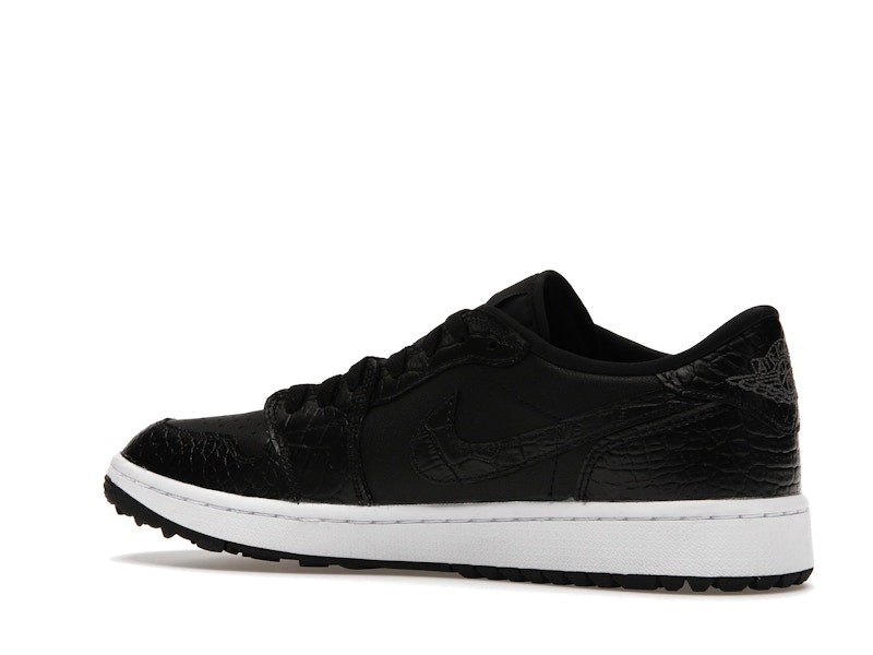 Jordan 1 Retro Low Golf Black Croc