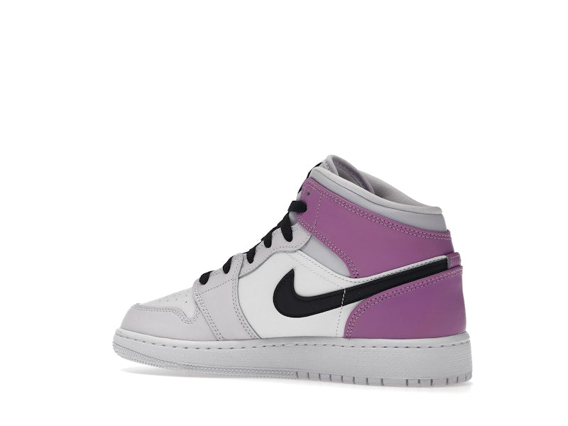 Jordan 1 Mid Barely Grape (GS)