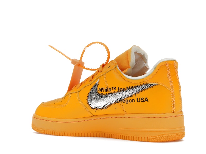 Nike Air Force 1 Low Off-White ICA University Gold