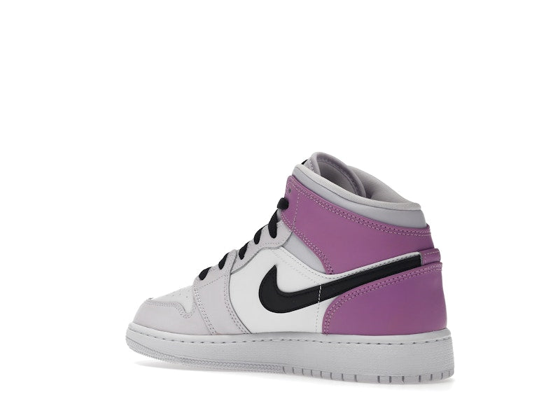 Jordan 1 Mid Barely Grape (GS)