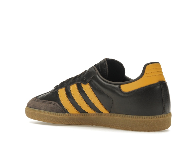 adidas Samba OG Dark Brown Preloved Yellow