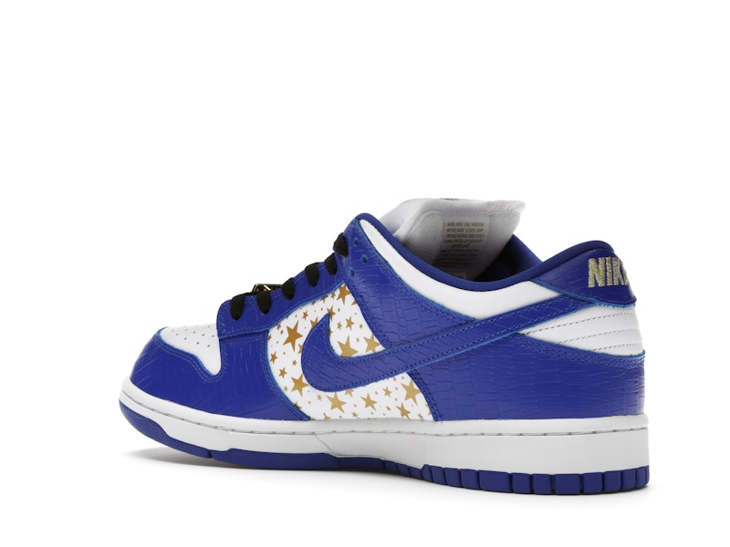 Nike SB Dunk Low Supreme Stars Hyper Royal (2021)