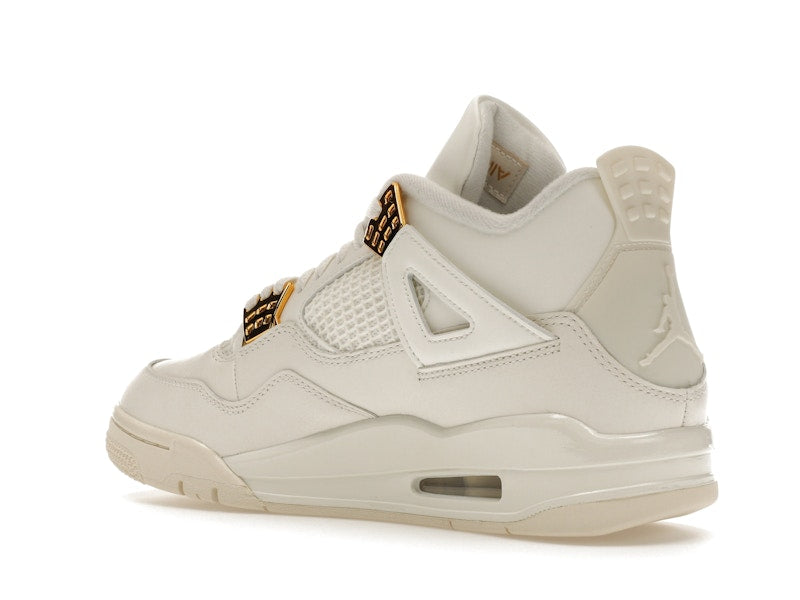 Jordan 4 Retro Metallic Gold (Women's)