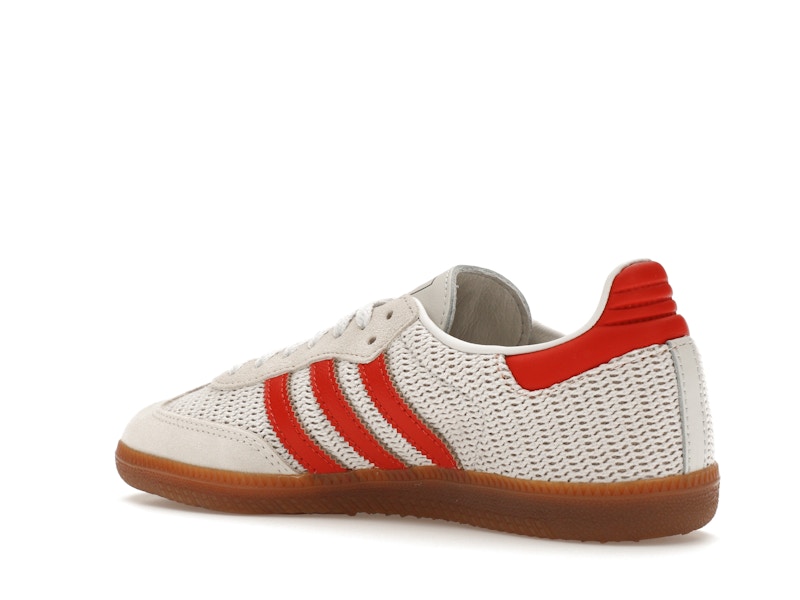 adidas Samba OG Crystal White Preloved Red