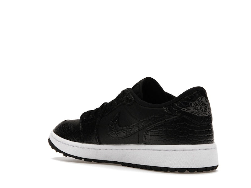 Jordan 1 Retro Low Golf Black Croc