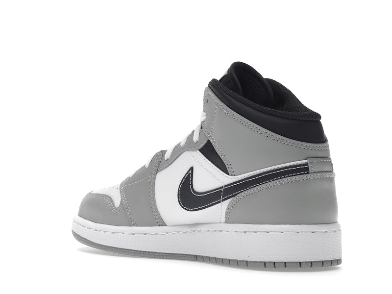 Jordan 1 Mid Light Smoke Grey (GS)