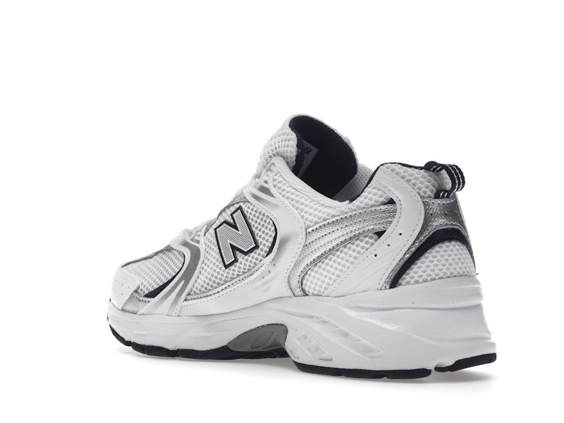 New Balance 530 White Silver Navy