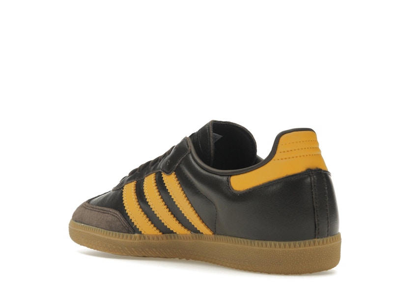 adidas Samba OG Dark Brown Preloved Yellow