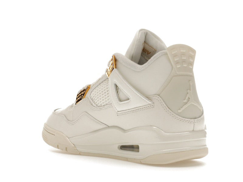 Jordan 4 Retro Metallic Gold (Women's)