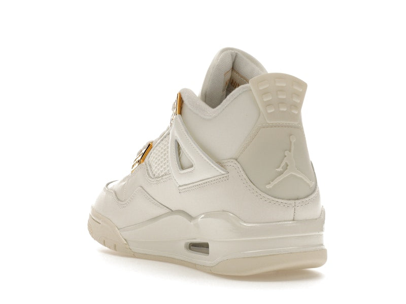 Jordan 4 Retro Metallic Gold (Women's)