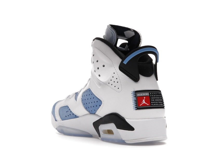 Jordan 6 Retro UNC White